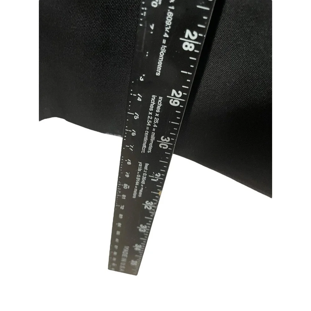 Roberto Visconti Mens Black Double‎ Breasted Blazer Gold Crest Buttons Size 40R